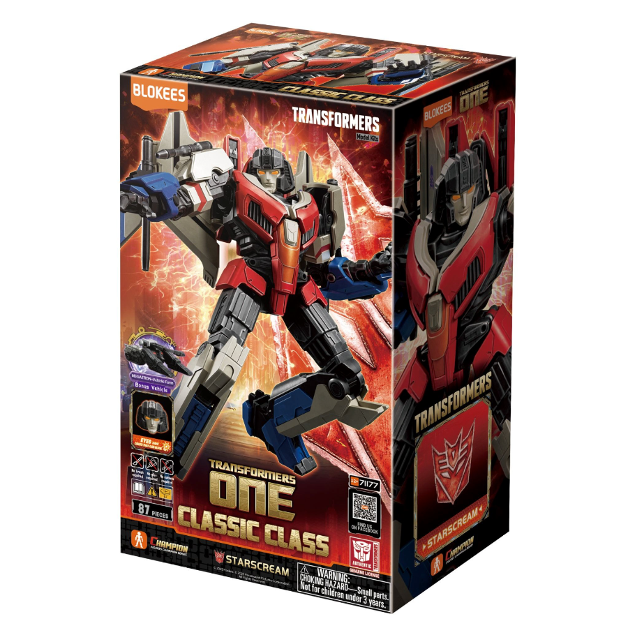 BLOKEES 71177 Transformers - Classic Class ONE Starscream Model Kit