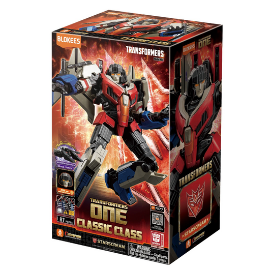 BLOKEES 71177 Transformers - Classic Class ONE Starscream Model Kit