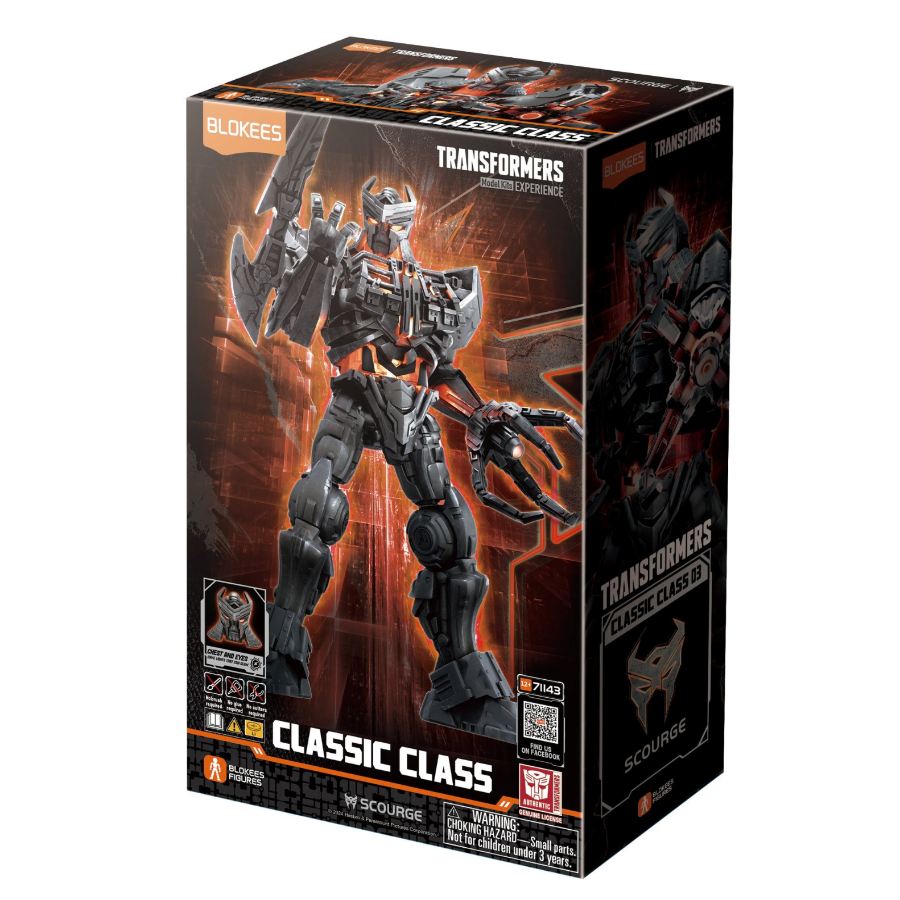 BLOKEES 71143 Transformers - Classic Class Scourge Model Kit
