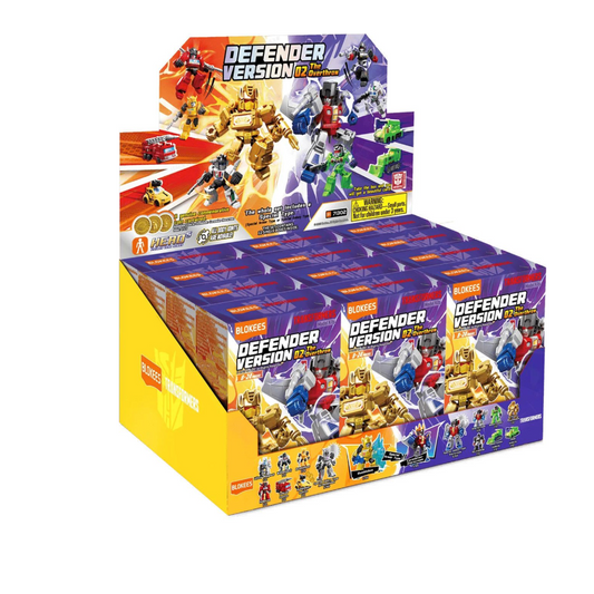 BLOKEES 71302 Transformers - Defender Version 02 "The Over Throw" Blind Box - Each (1 of 12)