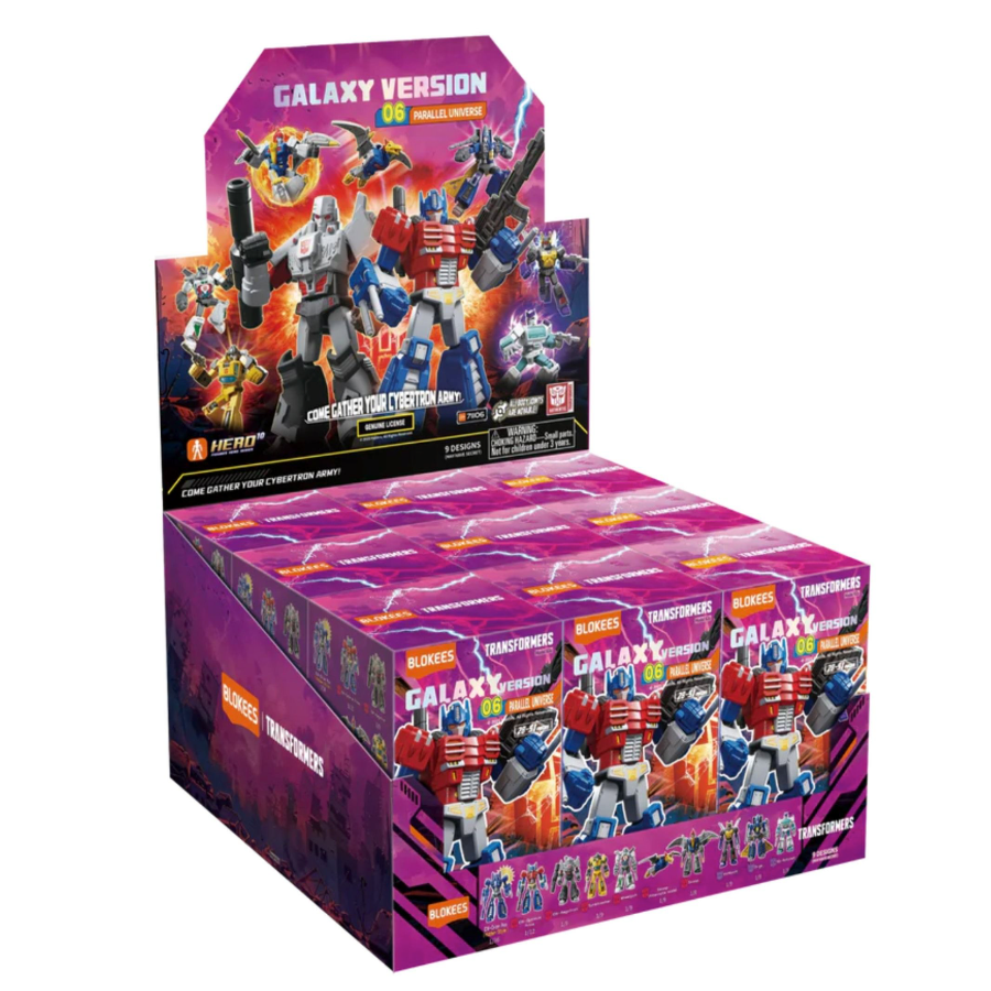 BLOKEES 71106 Transformers - Galaxy Version 06 "Parrallel Universe" Blind Box - Each (1 of 9)