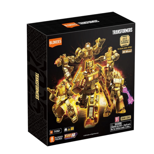 BLOKEES 71192 Transformers - XV02 Golden Lagoon Guardian Limited Model Kit