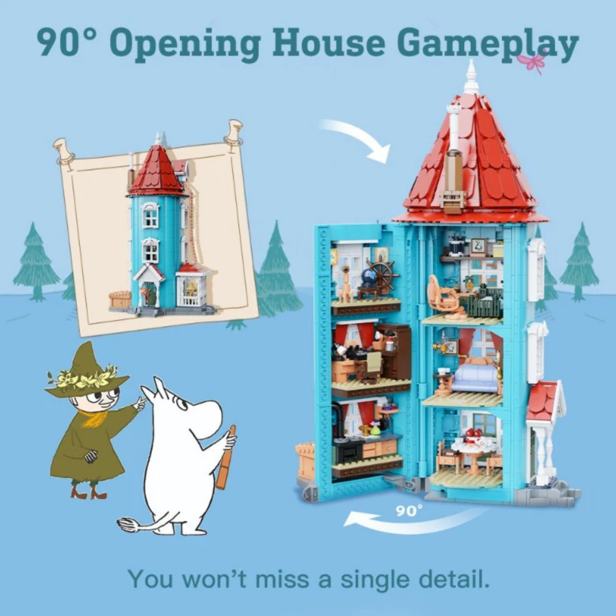 Pantasy 87201 Moomin Series - Moomin House