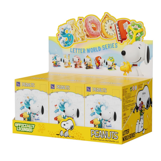 Pantasy 86912 Peanuts - Snoopy Letter World Series Blind Box - each