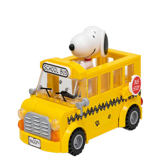 Pantasy 86906 Snoopy Where We Go Series - School Bus