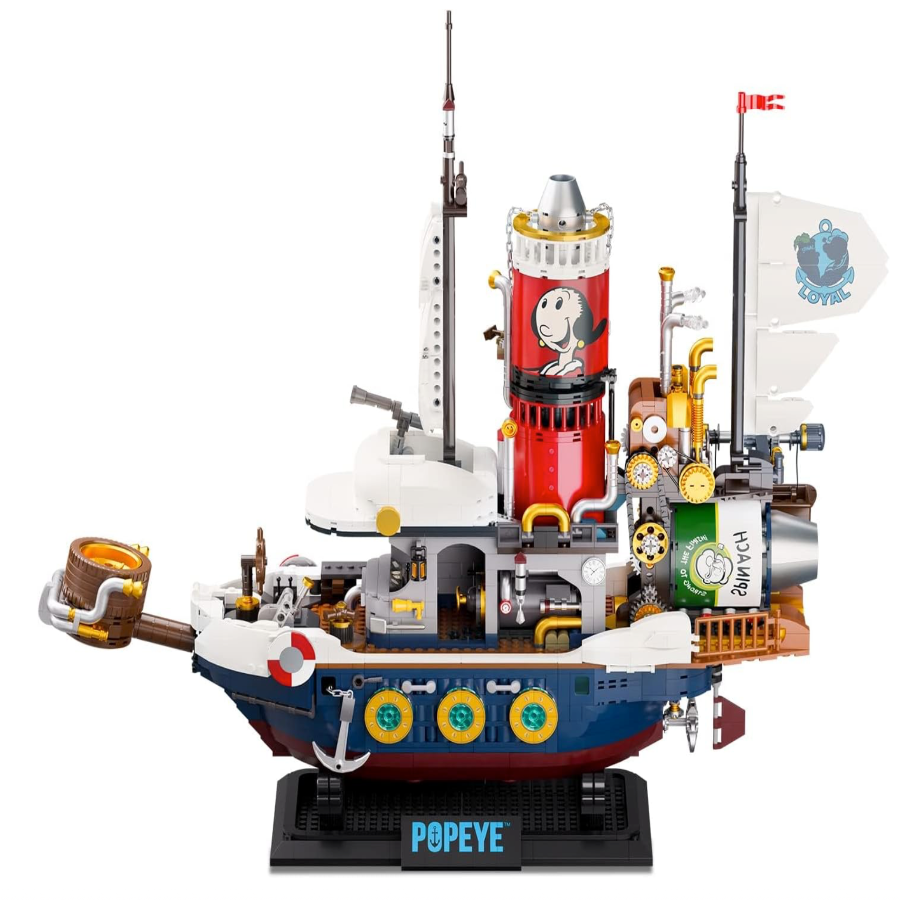 Diorama pantasy popeye adventure ship 49cm - préco décembre 2025