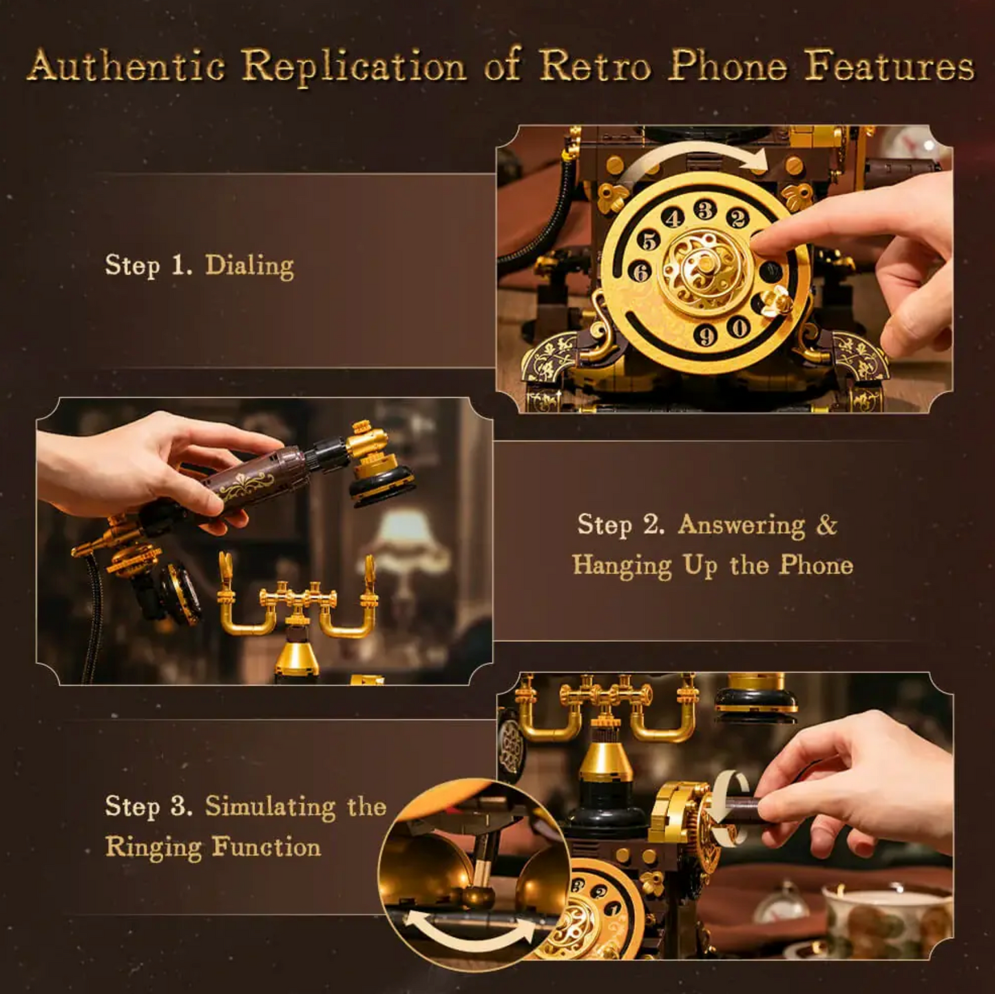 Pantasy 85018 Retro Series - Retro Phone