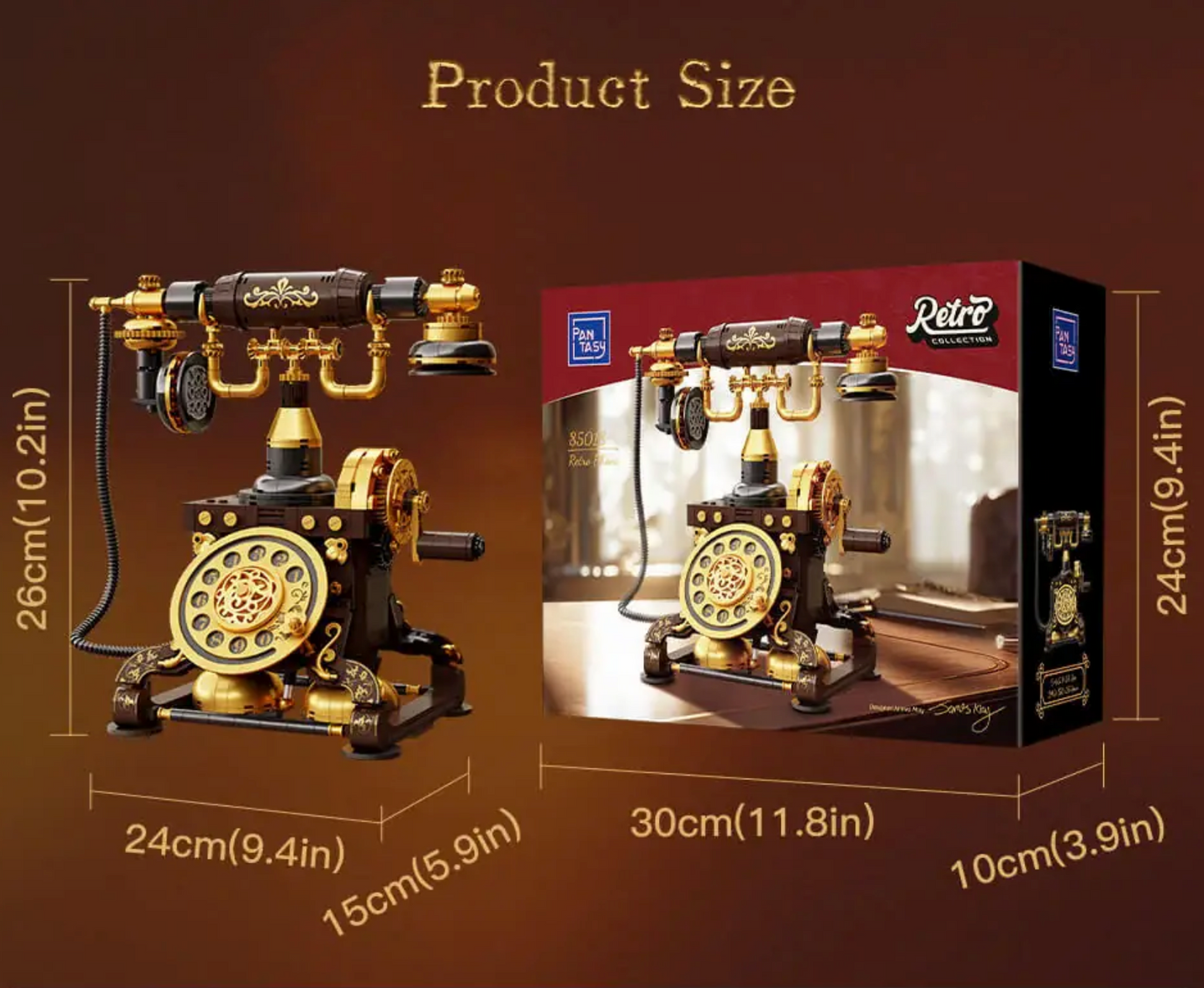 Pantasy 85018 Retro Series - Retro Phone