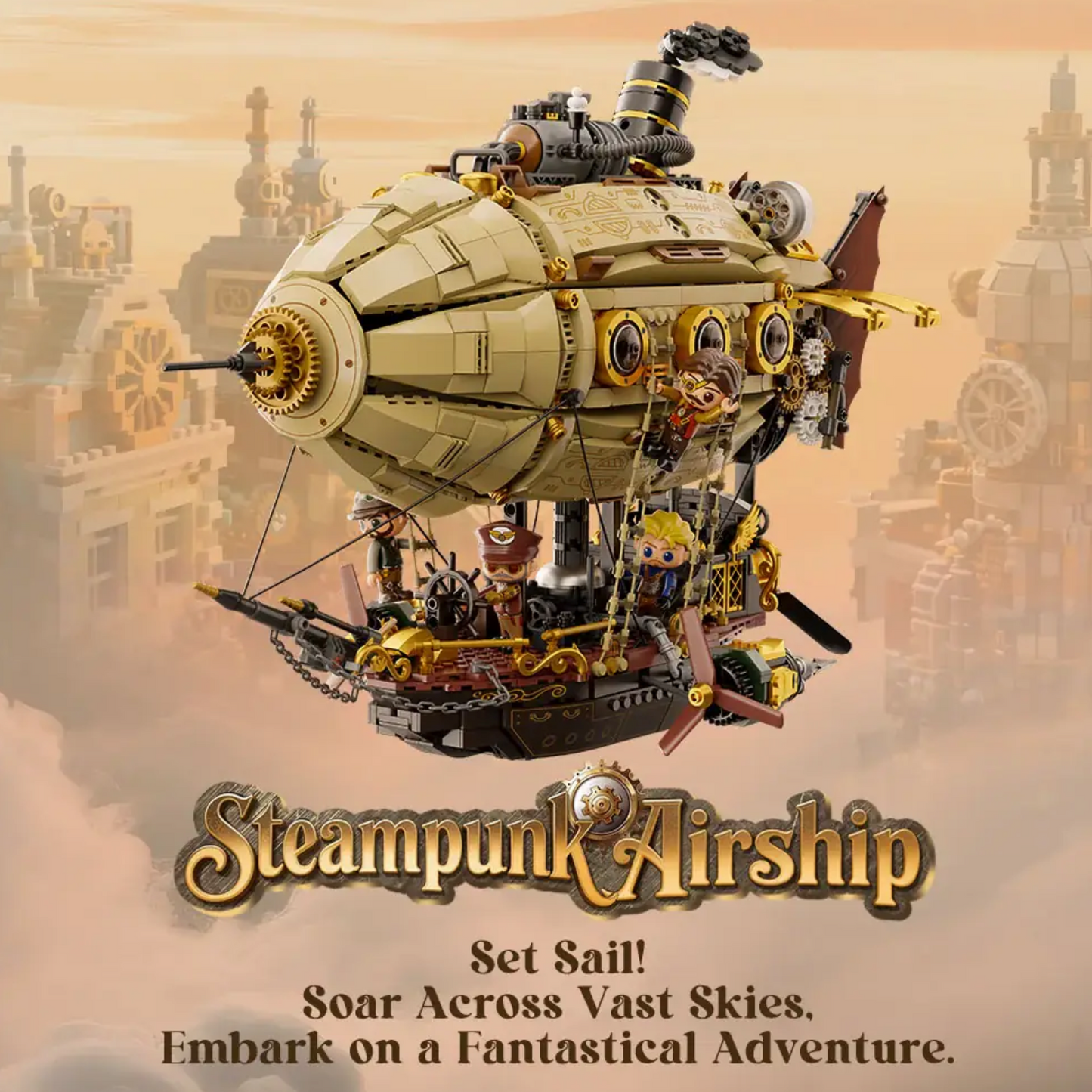 Pantasy 85021 Retro Series - Steampunk Airship