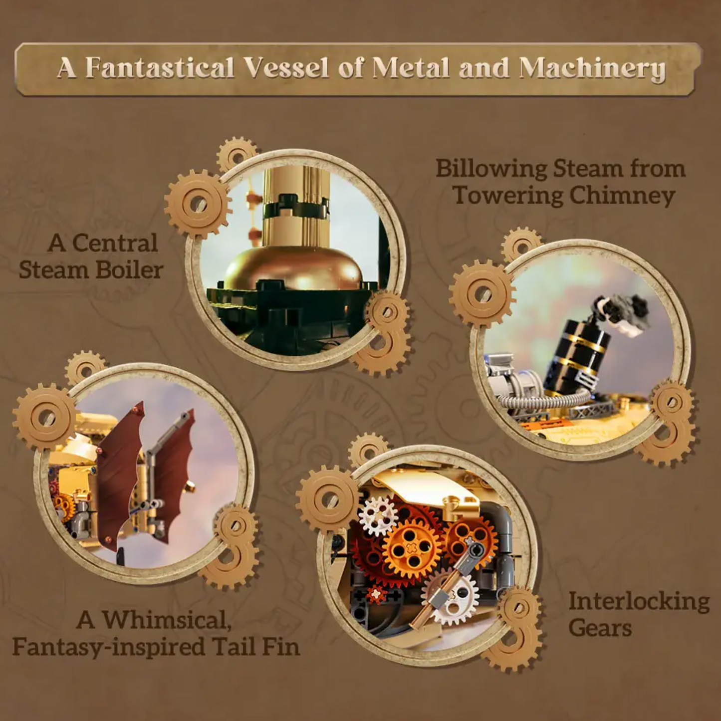 Pantasy 85021 Retro Series - Steampunk Airship