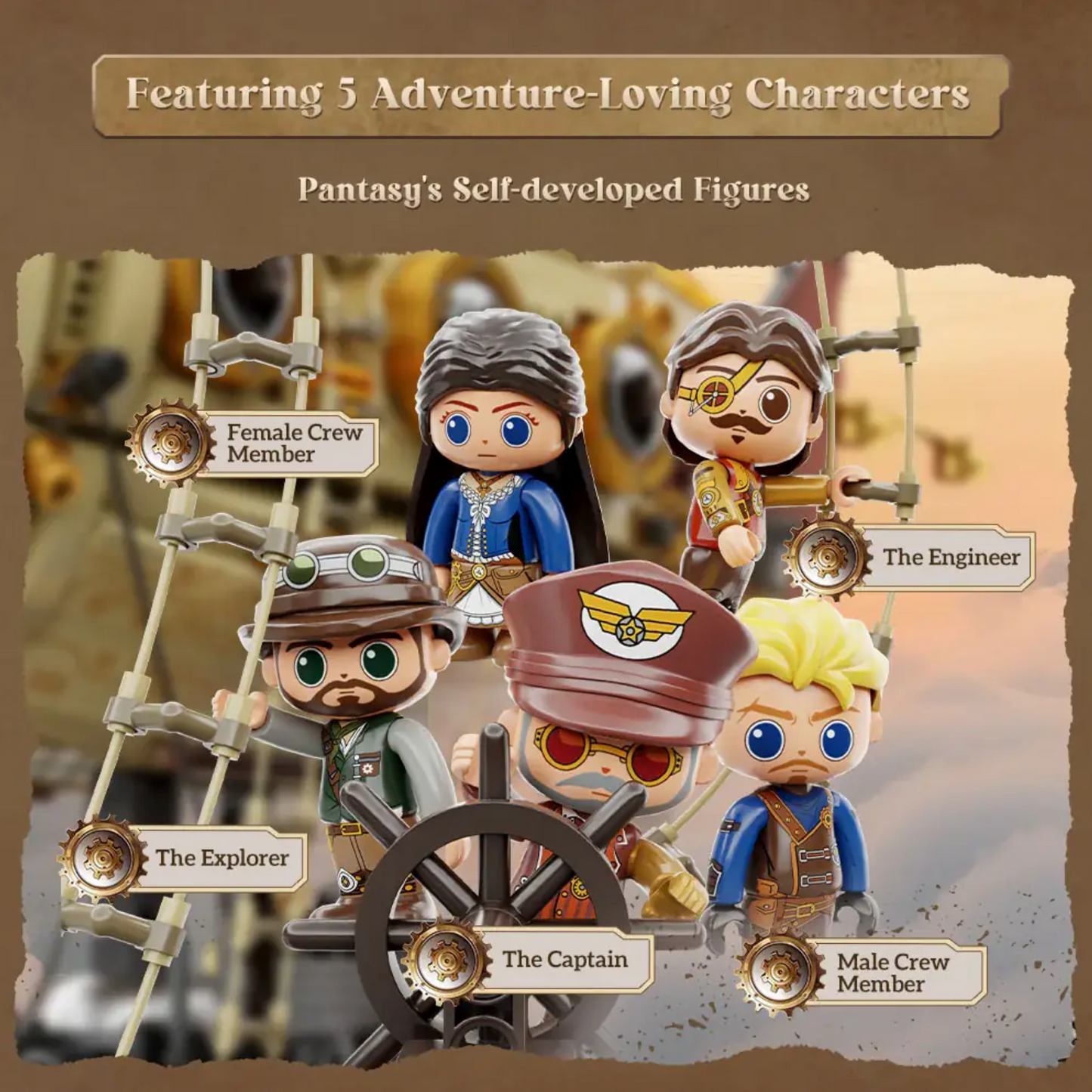 Pantasy 85021 Retro Series - Steampunk Airship