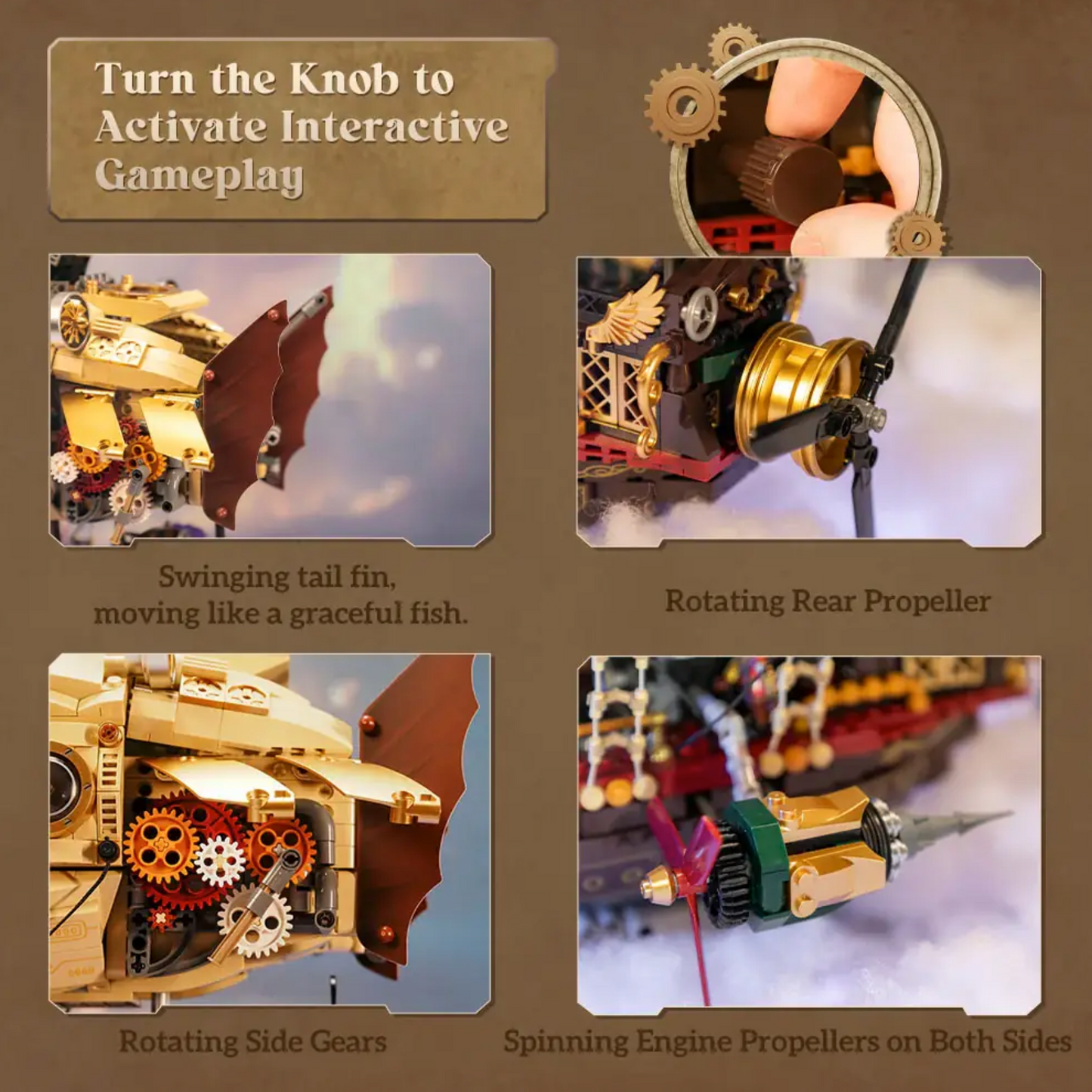 Pantasy 85021 Retro Series - Steampunk Airship