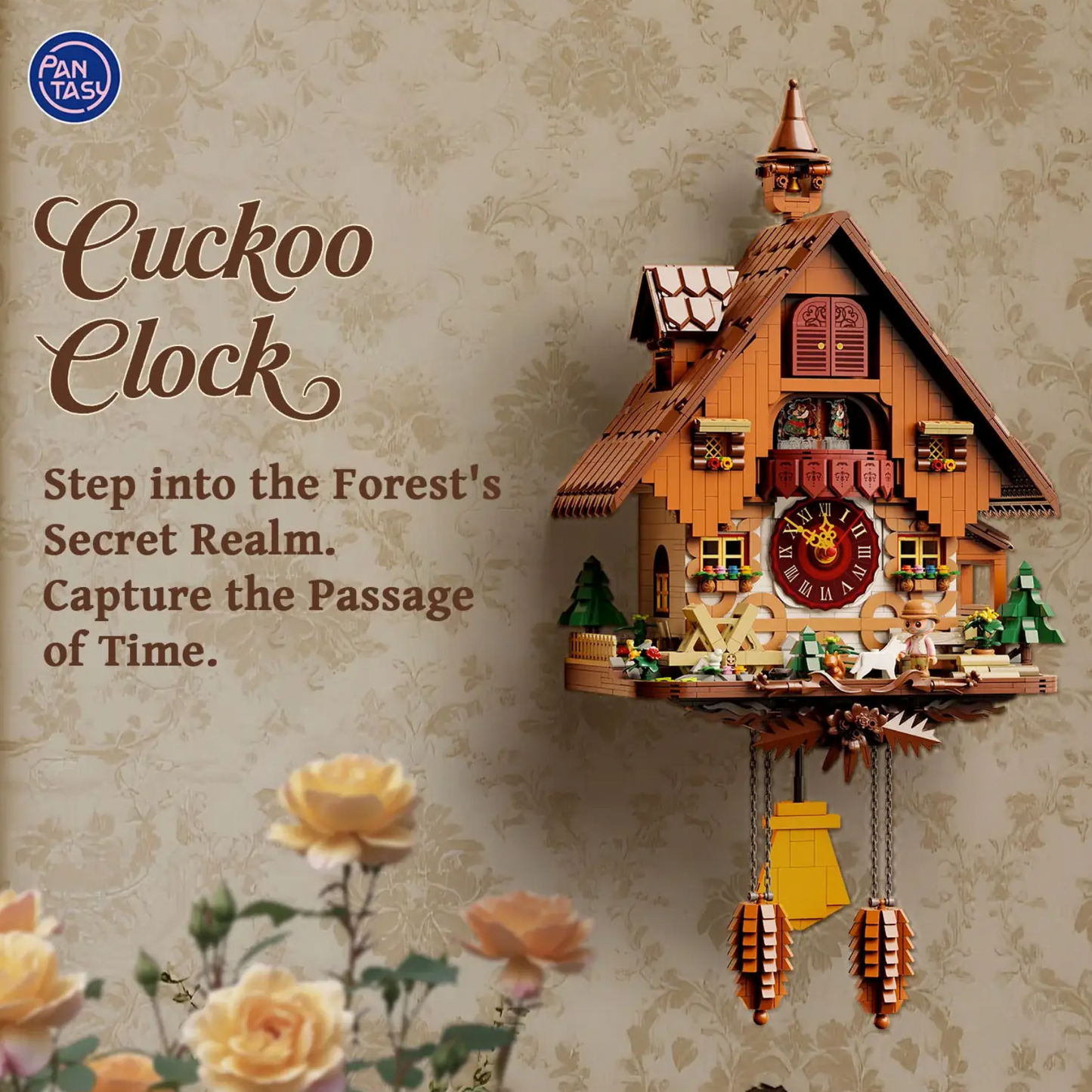 Pantasy 85027 Retro Series - Cuckoo Clock