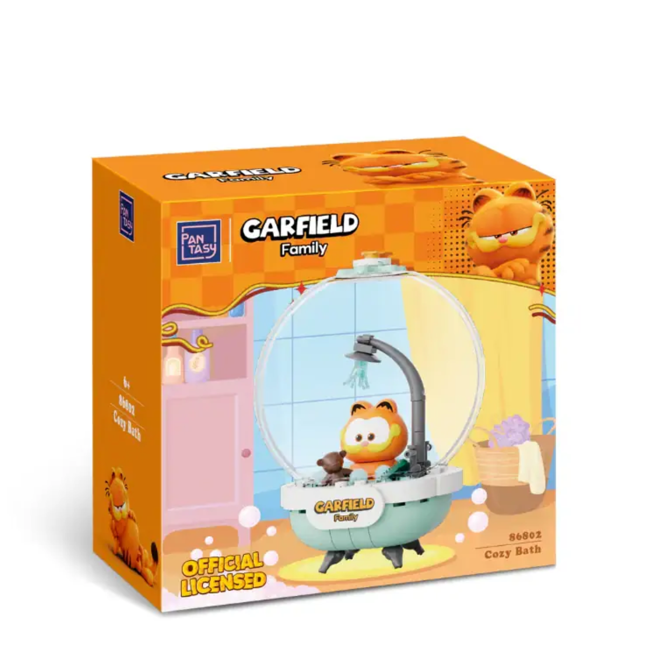 Pantasy 86802 Garfield Cozy Bath