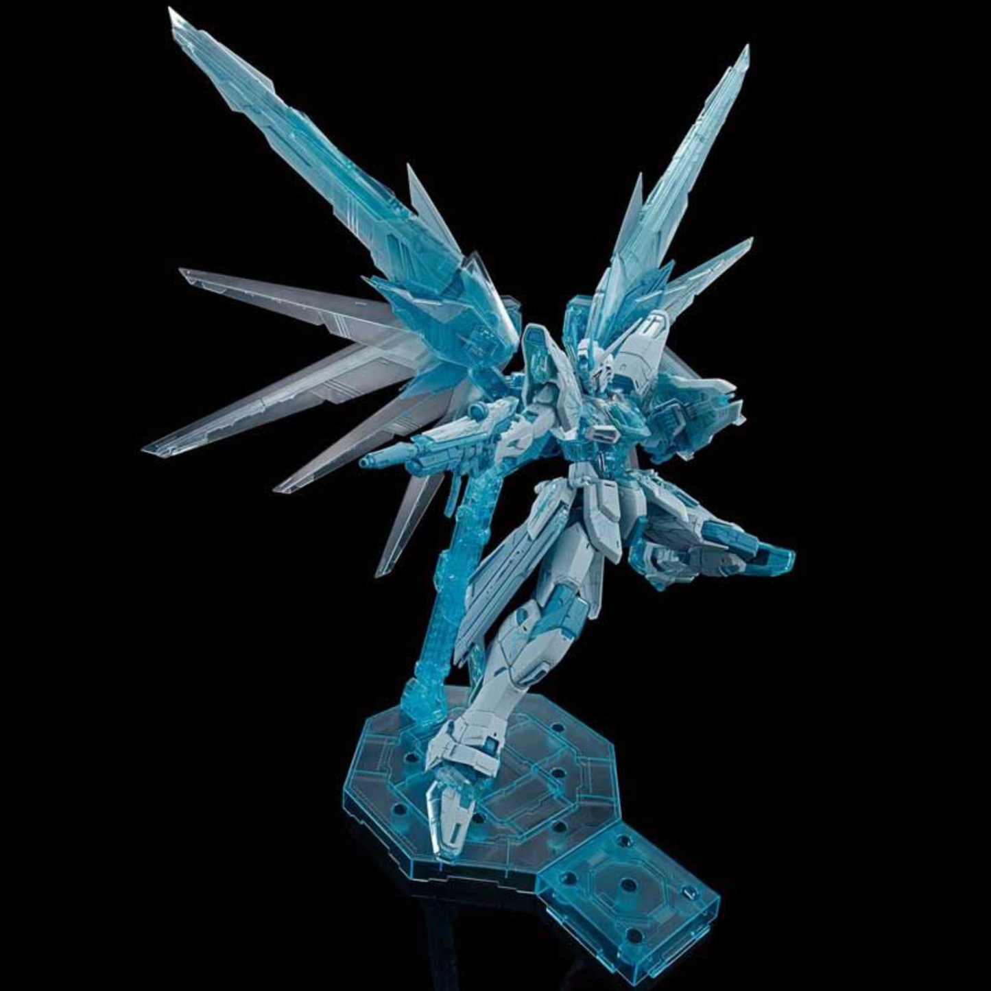 Bandai MG 1/100 Freedom Gundam Ver.2.0 [CROSS CONTRAST COLORS / CLEAR BLUE]