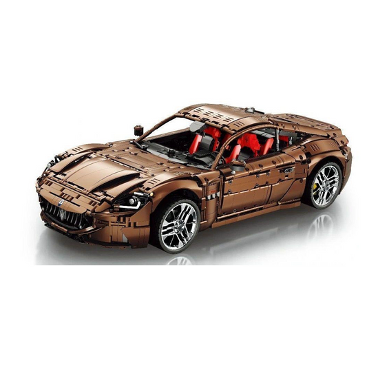 REOBRIX 11009 Maserati GranTurismo RC Building Block Set (5480PCS)(Motorised with Remote)