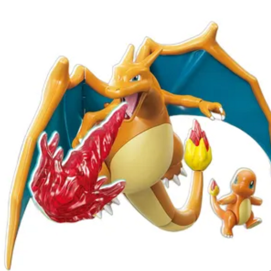 KEEPPLEY K20251 Pokémon Charizard Fire Battle Building Block Set