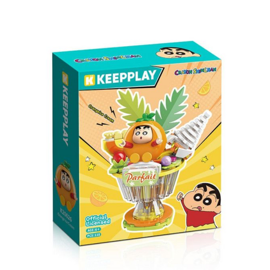 KEEPPLEY K20626 Crayon Shin-chan Tropical Drink Dessert Building Block Set
