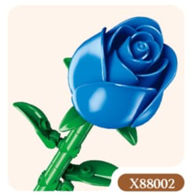 JIESTAR X88001/88002/88004/88008/88010/88011 Build Your Own Flower Bouquet Series
