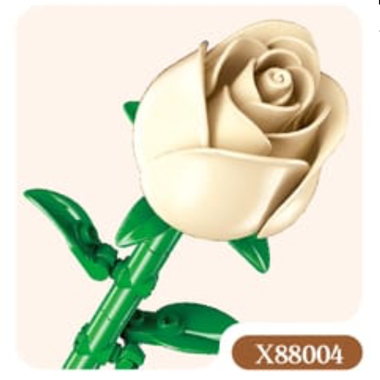 JIESTAR X88001/88002/88004/88008/88010/88011 Build Your Own Flower Bouquet Series