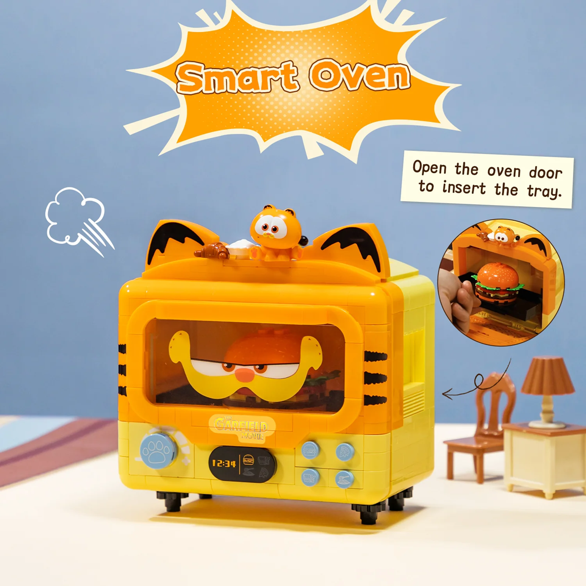 Pantasy 86822 Garfield Smart Oven