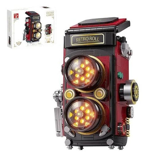 Tycole T2110 Retro Vintage Camera (with LED Light)