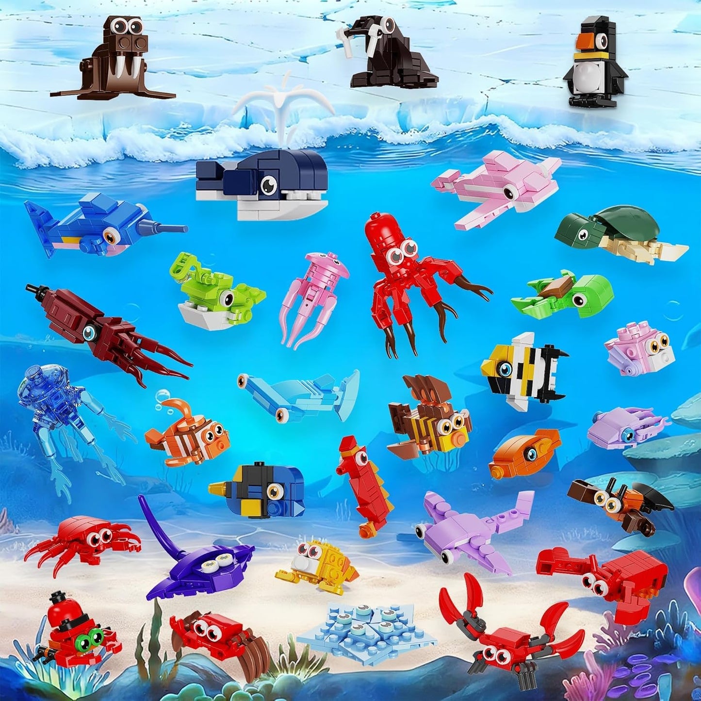Tycole T2125 Animal world 32 Sea Animals