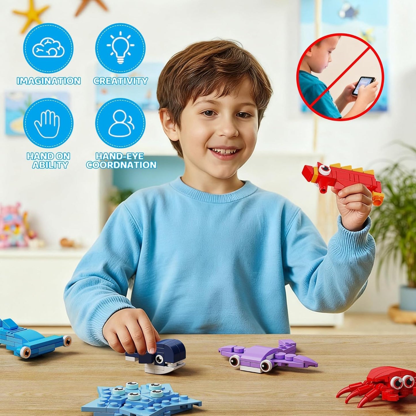 Tycole T2125 Animal world 32 Sea Animals