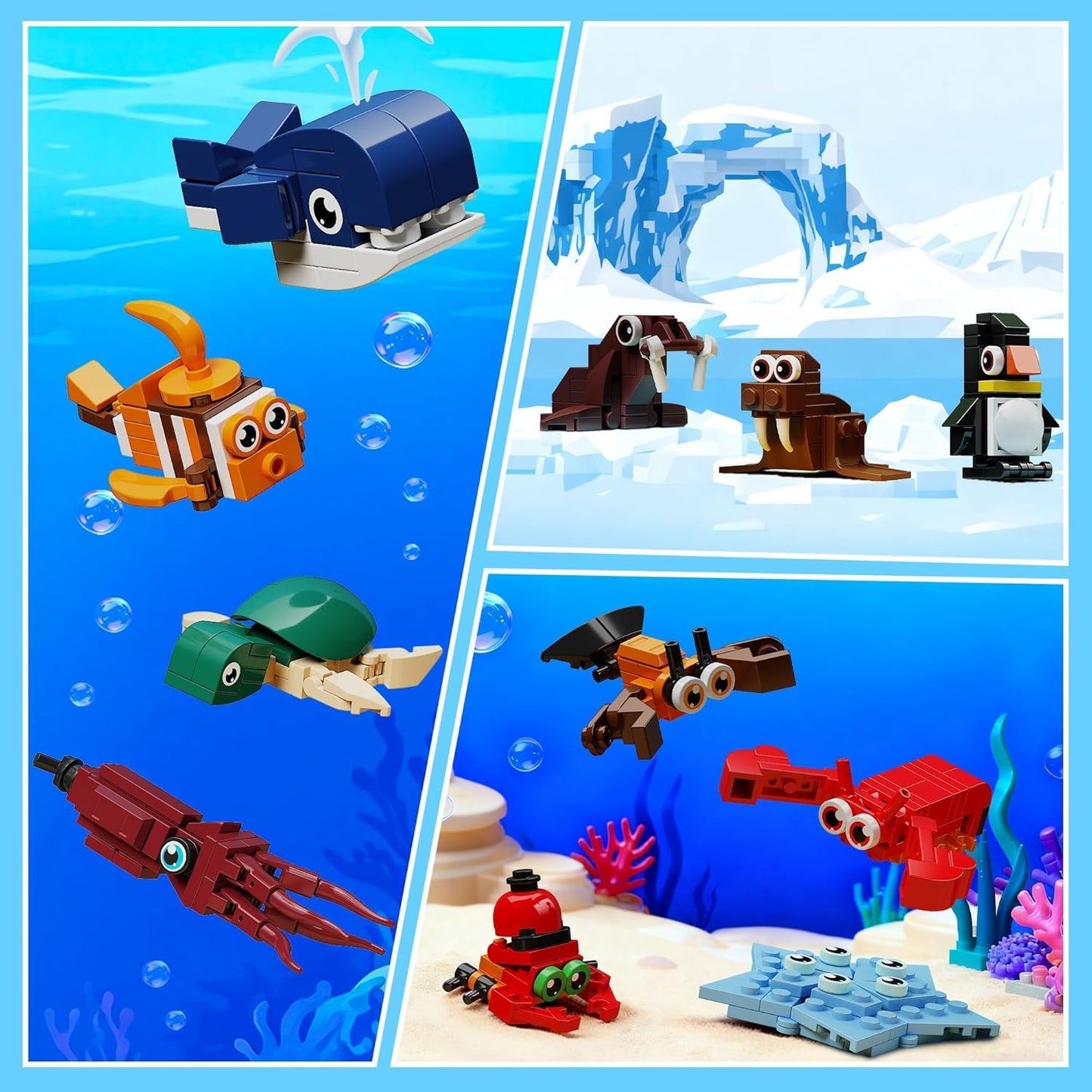 Tycole T2125 Animal world 32 Sea Animals