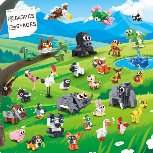 Tycole T2126 Animal world 32 animals