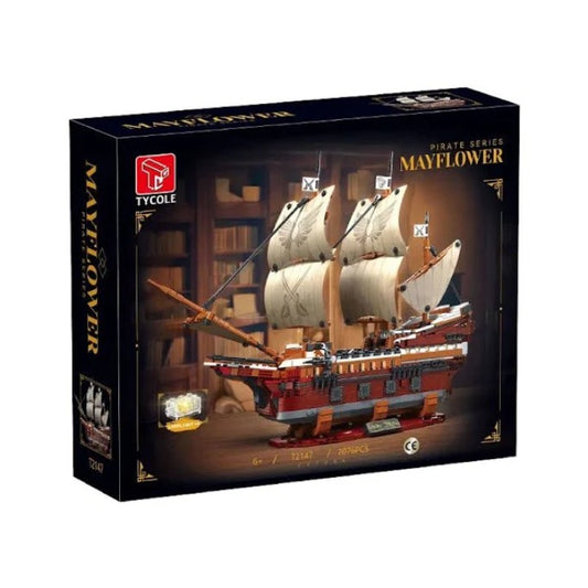 Tycole T2147 Mayflower Pirate Sailing Ship Building Set