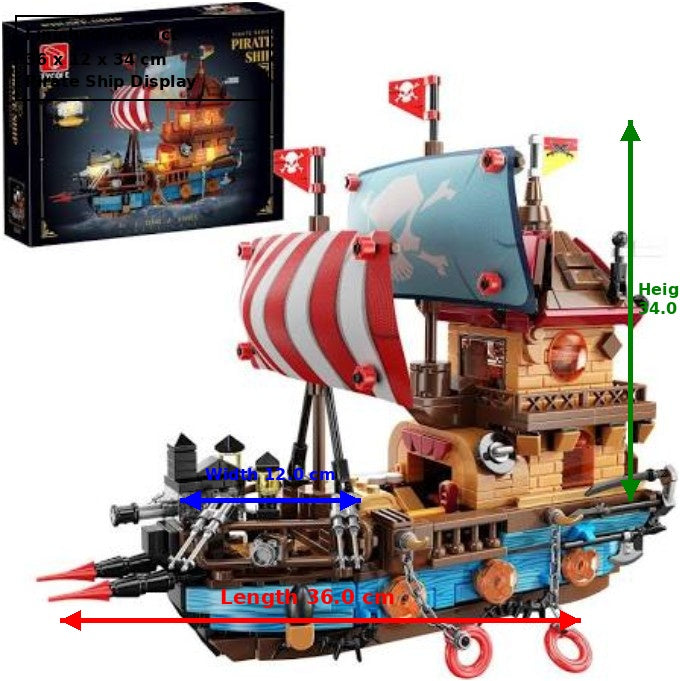 Tycole T2140 Pirate Ship (with LED Lgihts)
