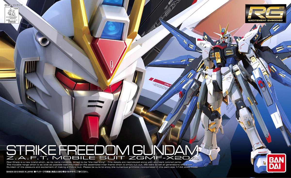Bandai RG 1/144 Strike Freedom Gundam Model Kit