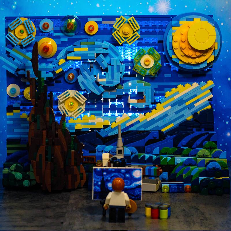 DK 3001 Idea Series Vincent Van Gogh - The Starry Night