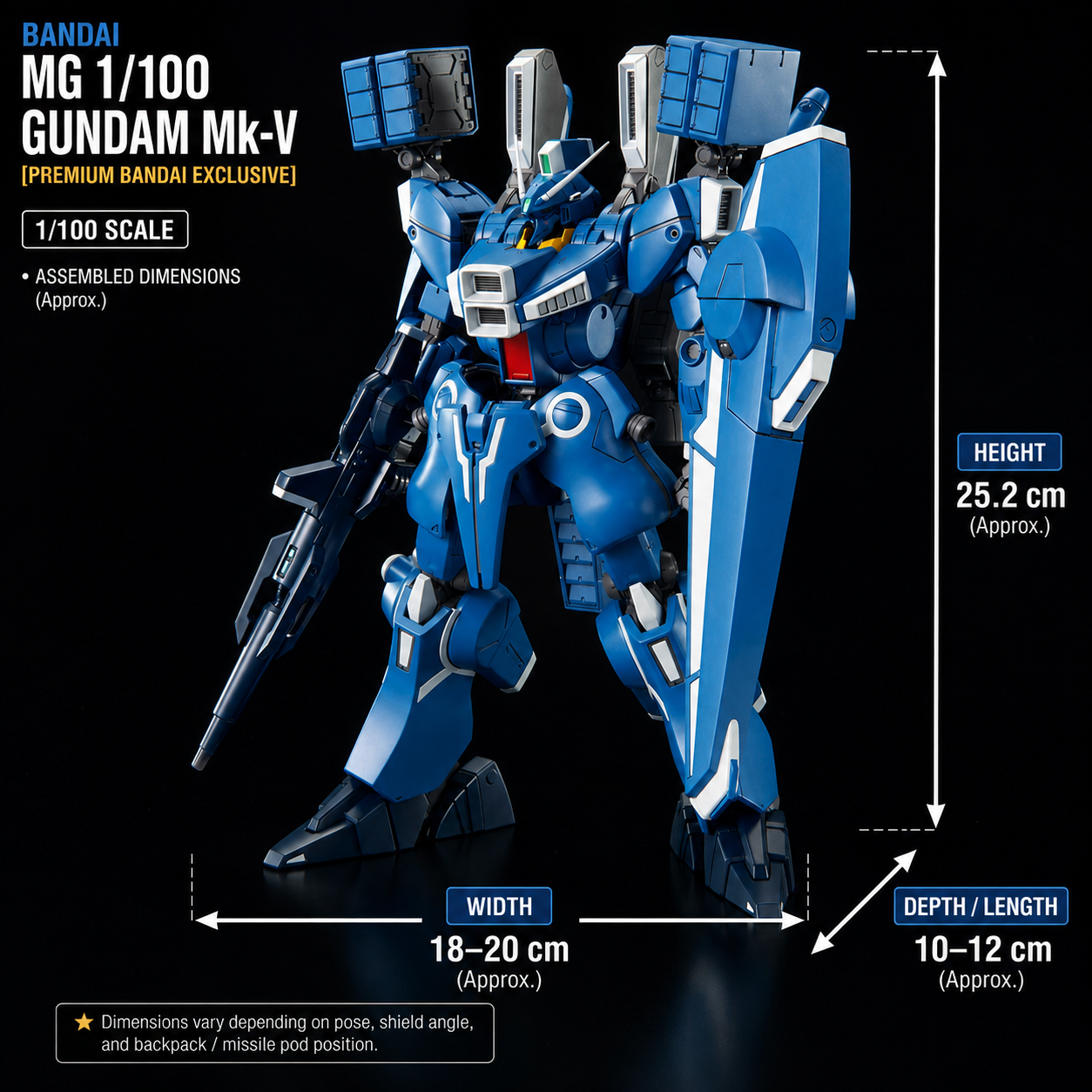 Bandai MG 1/100 Gundam Mk-V [Premium Bandai Exclusive]