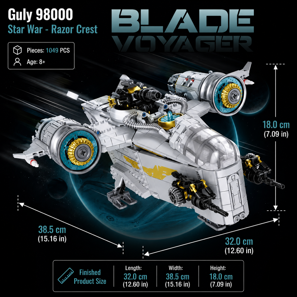 Guly 98000 Star War - Razor Crest