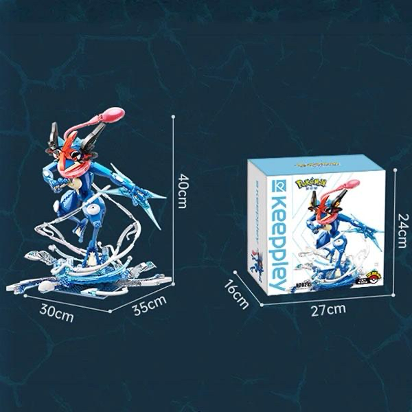 KEEPPLEY K20215 Pokémon Ash-Greninja Building Block Set
