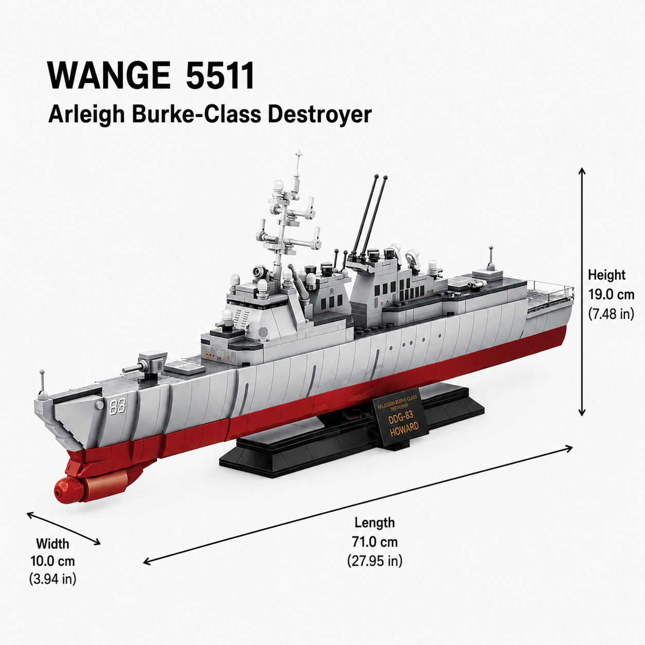 WANGE 5511 Arleigh Burke-Class Destroyer