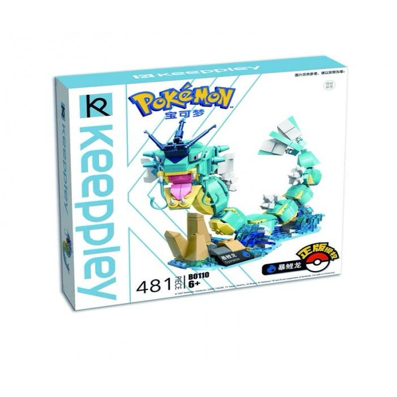 KEEPPLEY B0110 Pokémon Gyarados Building Block Set