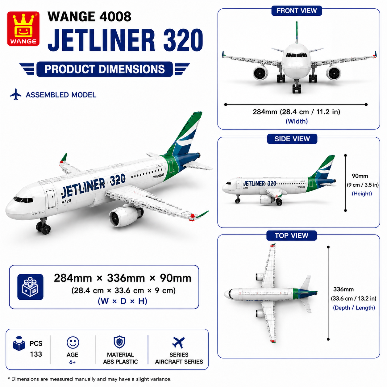 WANGE 4008 Jetliner 320