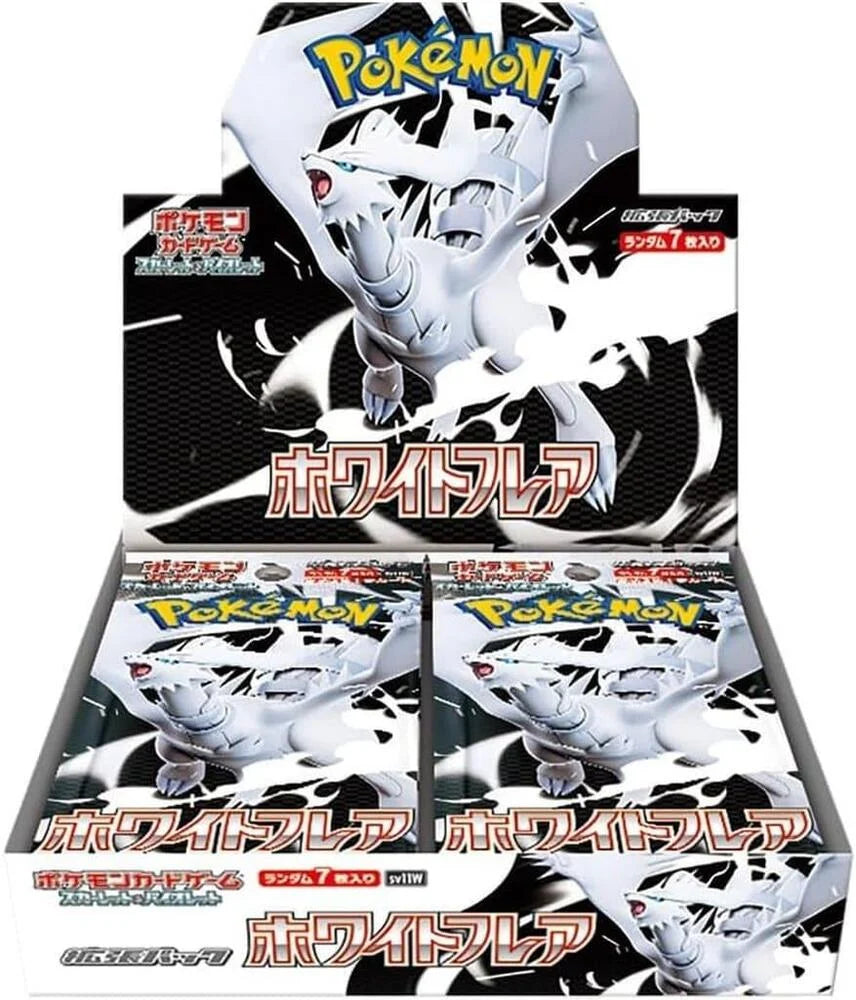 Pokemon TCG White Flare Booster Box SV11W (Japanese)/ [BOX]【パック】ポケモンカードゲーム スカーレット＆バイオレット 拡張パック ホワイトフレア