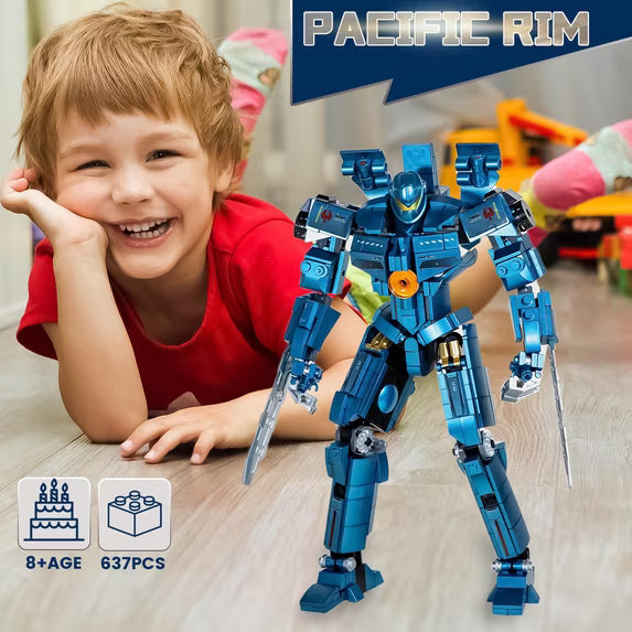 KBOX 10313 Pacific Rim™  Armored Sky Building Block Set – 637PCS