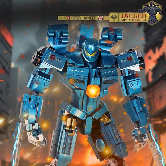 KBOX 10313 Pacific Rim™  Armored Sky Building Block Set – 637PCS