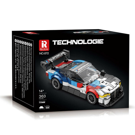 Reobrix 672 BMW M4 GT3 (White)(385Pcs)