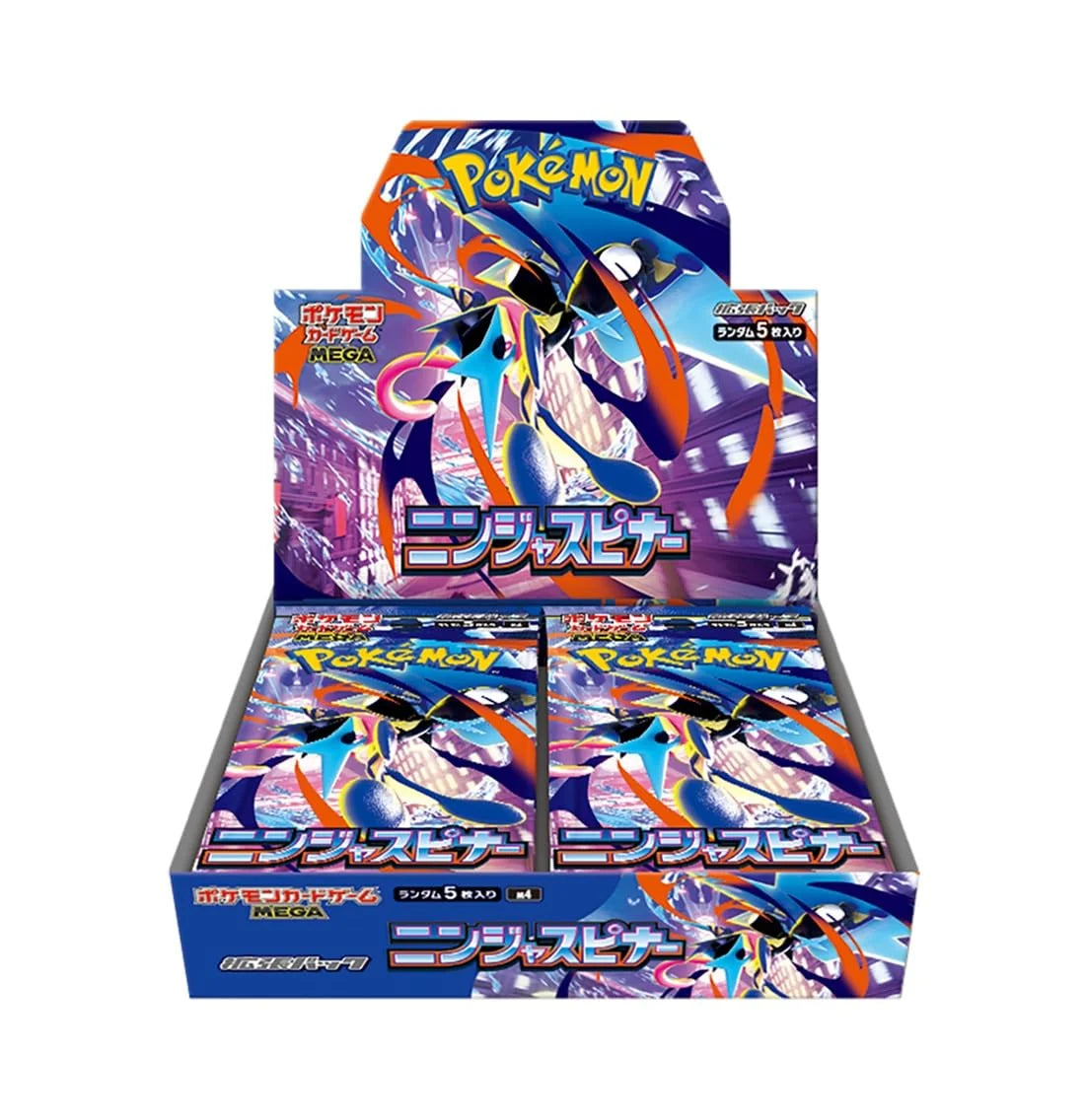 Pokemon TCG Ninja Spinner Booster Box M4 (Japanese) / [BOX]ポケモンカードゲーム MEGA 拡張パック ニンジャスピナー