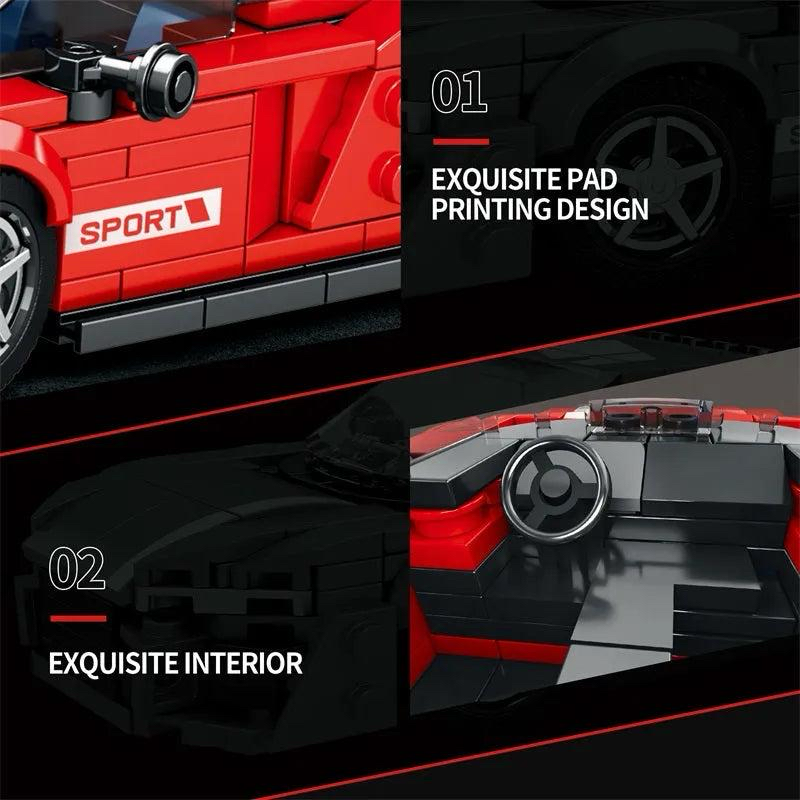 Reobrix 681 Audi R8 (Red)(413Pcs)