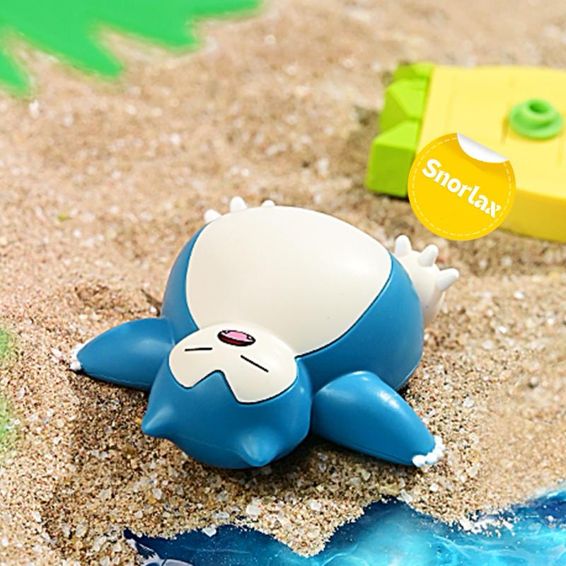 KEEPPLEY K20224 Pokémon Snorlax Beach Scene Building Block Set