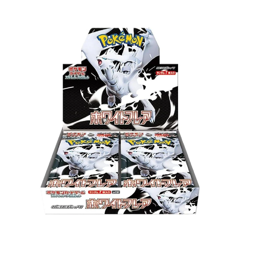 Pokemon TCG White Flare Booster Box SV11W (Japanese)/ [BOX]【パック】ポケモンカードゲーム スカーレット＆バイオレット 拡張パック ホワイトフレア