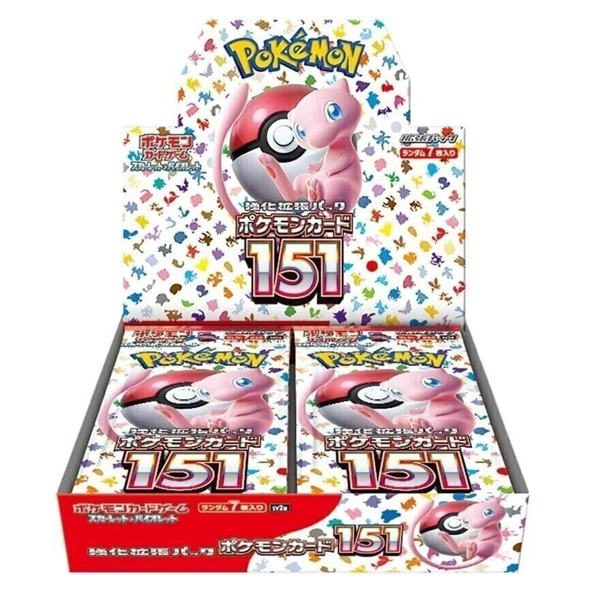 Pokemon TCG 151  Booster Box SV2a (Japanese) / [BOX]ポケモンカードゲーム スカーレット＆バイオレット 強化拡張パック ポケモンカード151