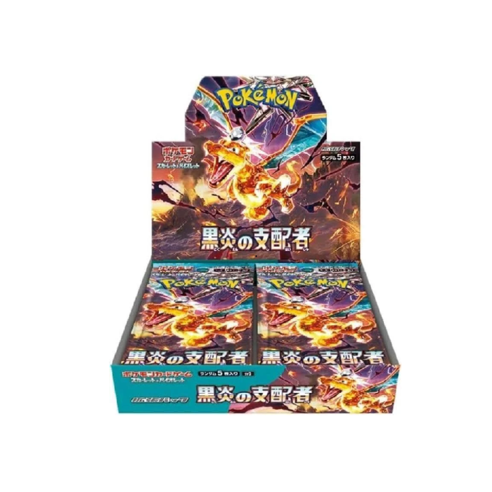 Pokemon TCG Ruler of the Black Flame Booster Box SV3 (Japanese) / [BOX] ポケモンカードゲーム スカーレット＆バイオレット 拡張パック 黒炎の支配者